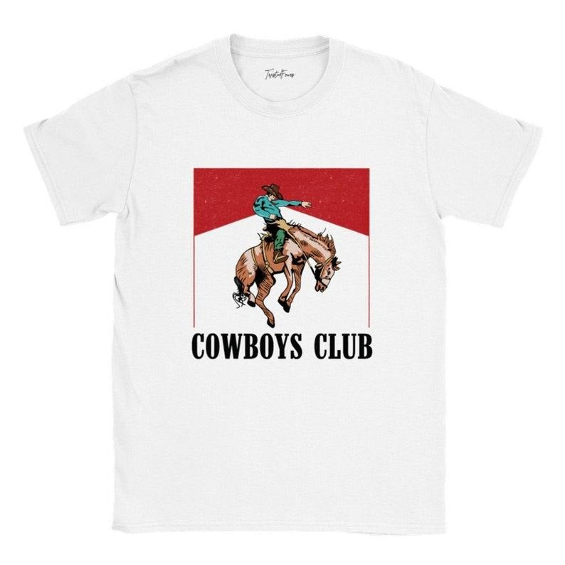Cowboys Club!-Classic Unisex, Cowboy marlboro Rodeo 90s, gift for boy friend vintage T-shirt, sweater and Hoodie cotton...