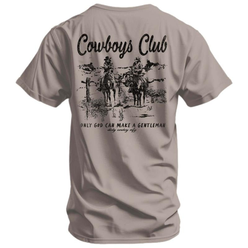 Cowboys Club Men's T-Shirt, Funny Adult Shirt, For Gift. Hoodie, Sweatshirt | DripVista.com