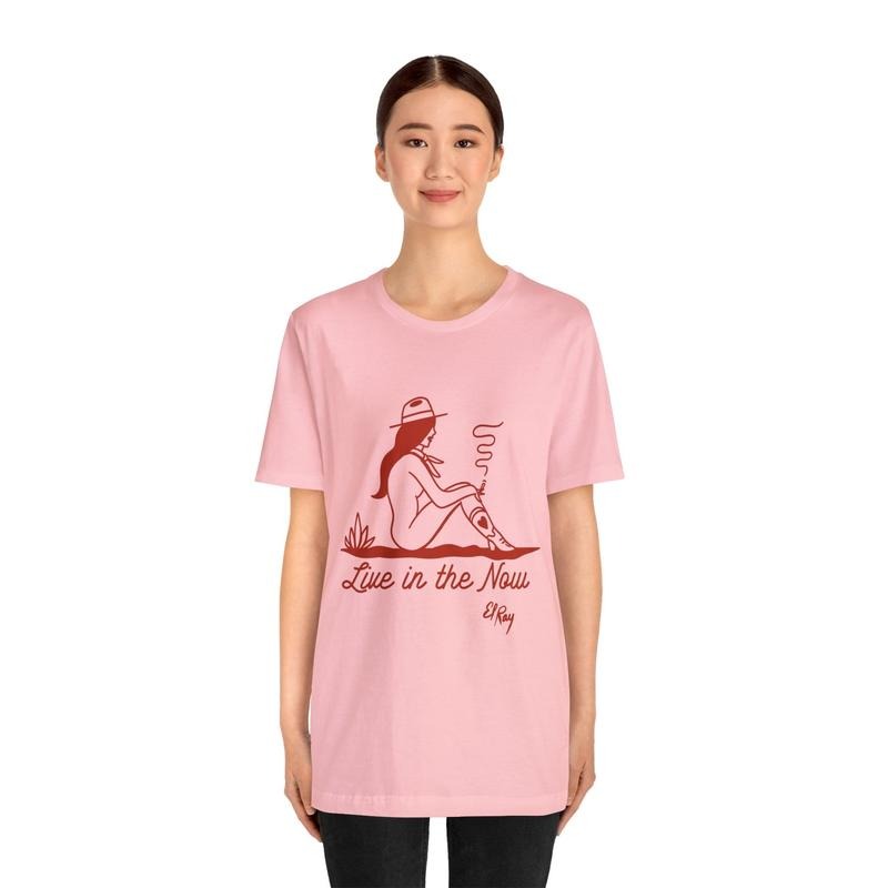 Cowgirl Live El Ray Art Unisex Jersey Short Sleeve Tee, Vintage Cowgirl, Vintage Western Fashion, Women Trendy Shirt...