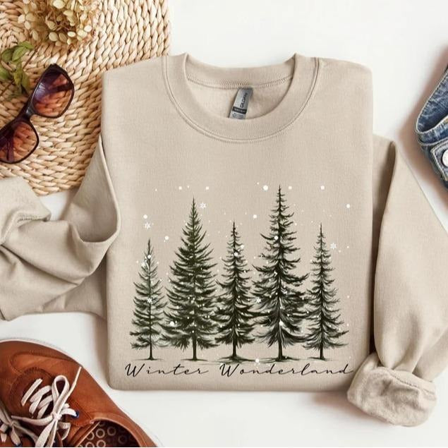 Cozy Winter Wonderland sweatshirt, WB shield festive Christmas shirt for women Gunpla brand families. Perfect winter crew...