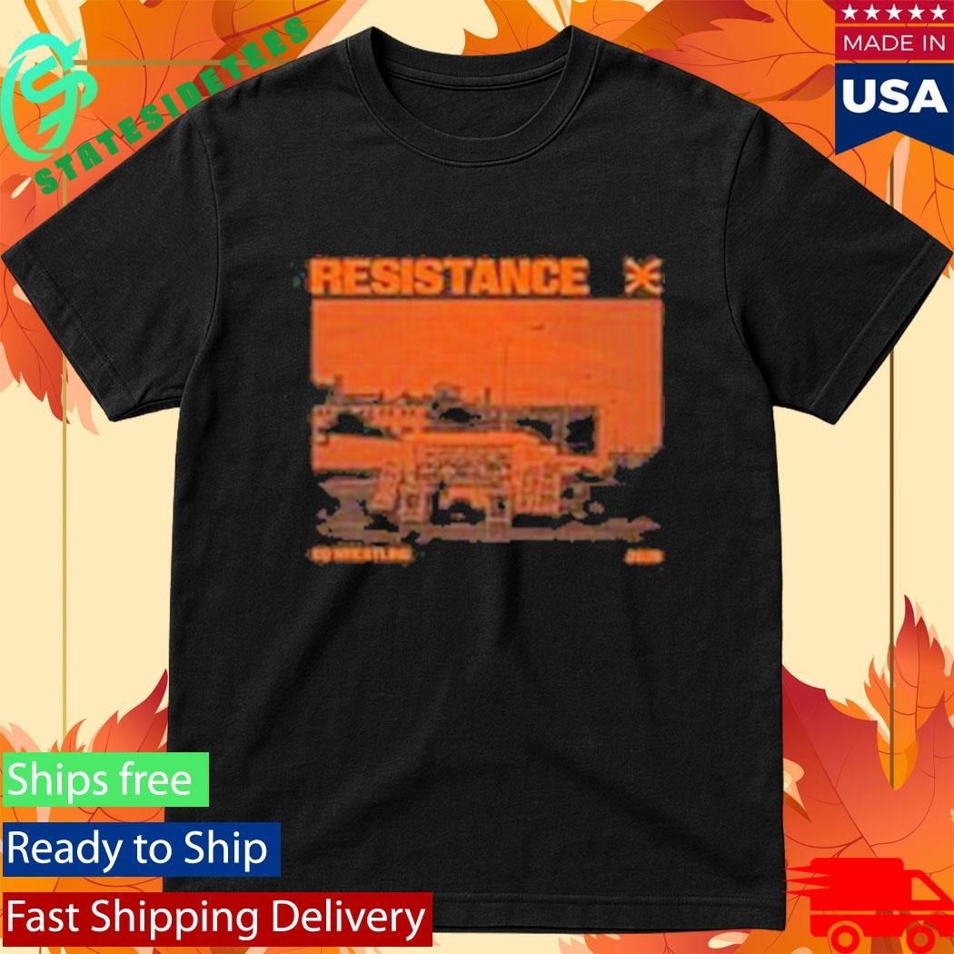 Cq Wrestling Resistance Black Art Shirt