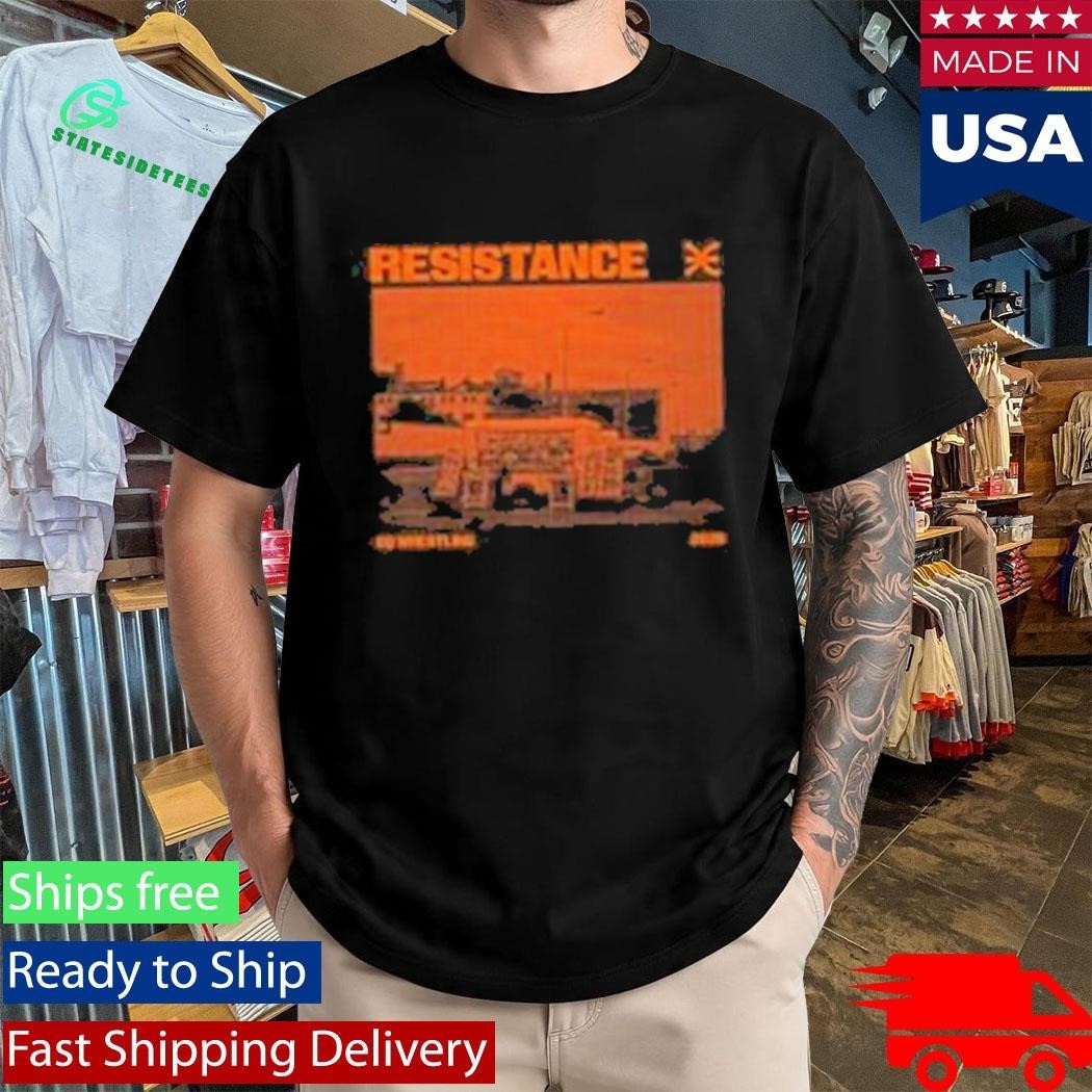 Cq Wrestling Resistance Black Art Shirt