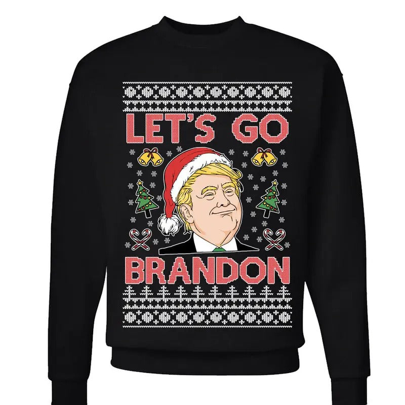 Crack Deez Nuts Christmas Sweatshirt Funny Nutcracker Holiday Crewneck Sweater