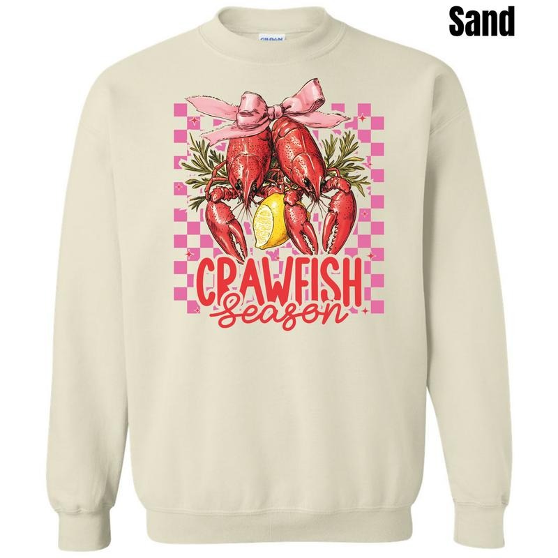 Crawfish Season Coquette Sweatshirt 'NLB'