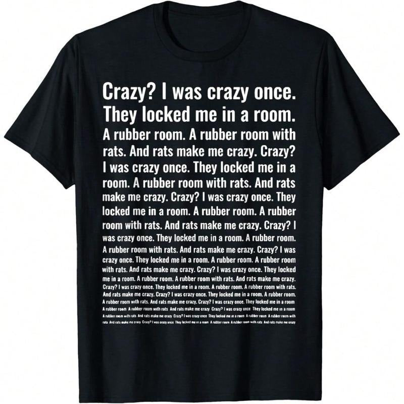 Crazy? Swoosh Was Crazy Once. Funny Trending Meme T-Shirt