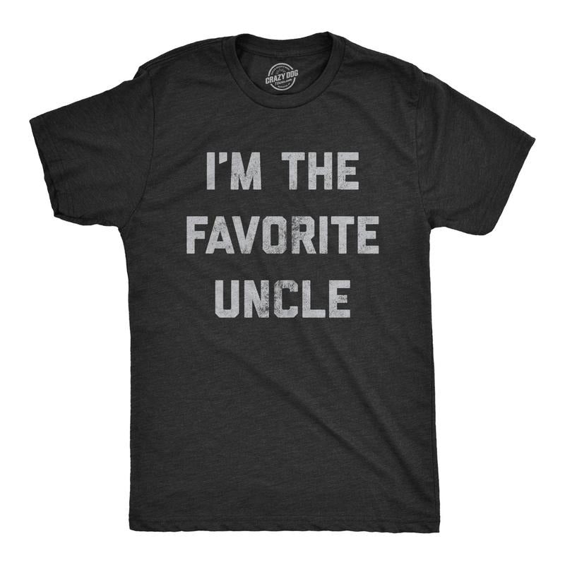 Crazy Dog Mens Funny Uncle T Shirts Sarcastic Family Tees for Guys Hoodie, Sweatshirt | DripVista.com