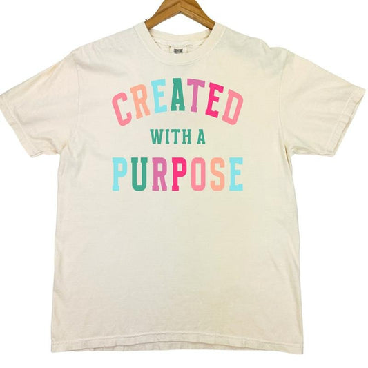 Created With A Purpose Comfort Colors T-Shirt