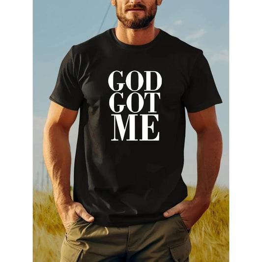 Creative American printed short sleeve T-shirt Men's round neck loose casual half sleeve men's fashion T-shirt summer Made in USA