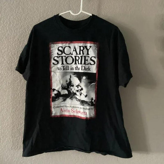 Creepy Co Mens Scary Stories to Tell Unisex T-Shirt