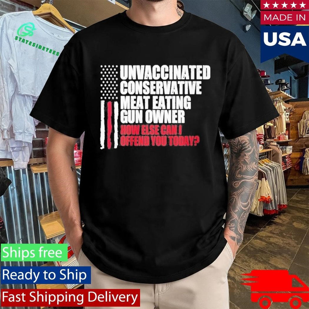 Crews Control Unvaccinated Conservative Meat Eating Gun Owner Shirt