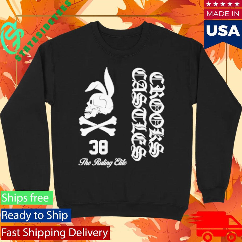 Crooks And Castles Skull Bunny Logo Shirt