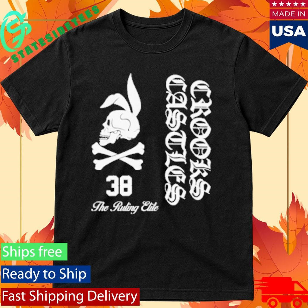 Crooks And Castles Skull Bunny Logo Shirt