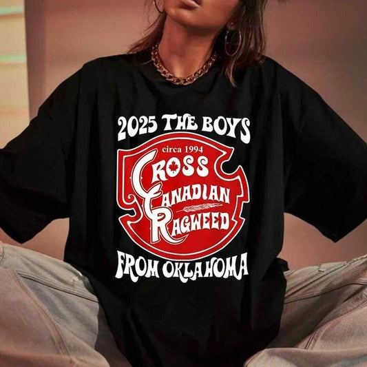 Cross Canadian Ragweed Shirt, Boys From Oklahoma SweatShirt, Ragweed Tour 2025 Shirt