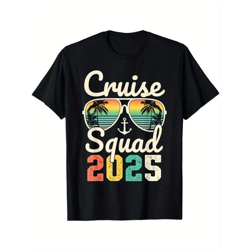 Cruise Squad 2025 Family Reunion, Summer Vacation T-Shirt made in usa Hoodie, Sweatshirt | DripVista.com