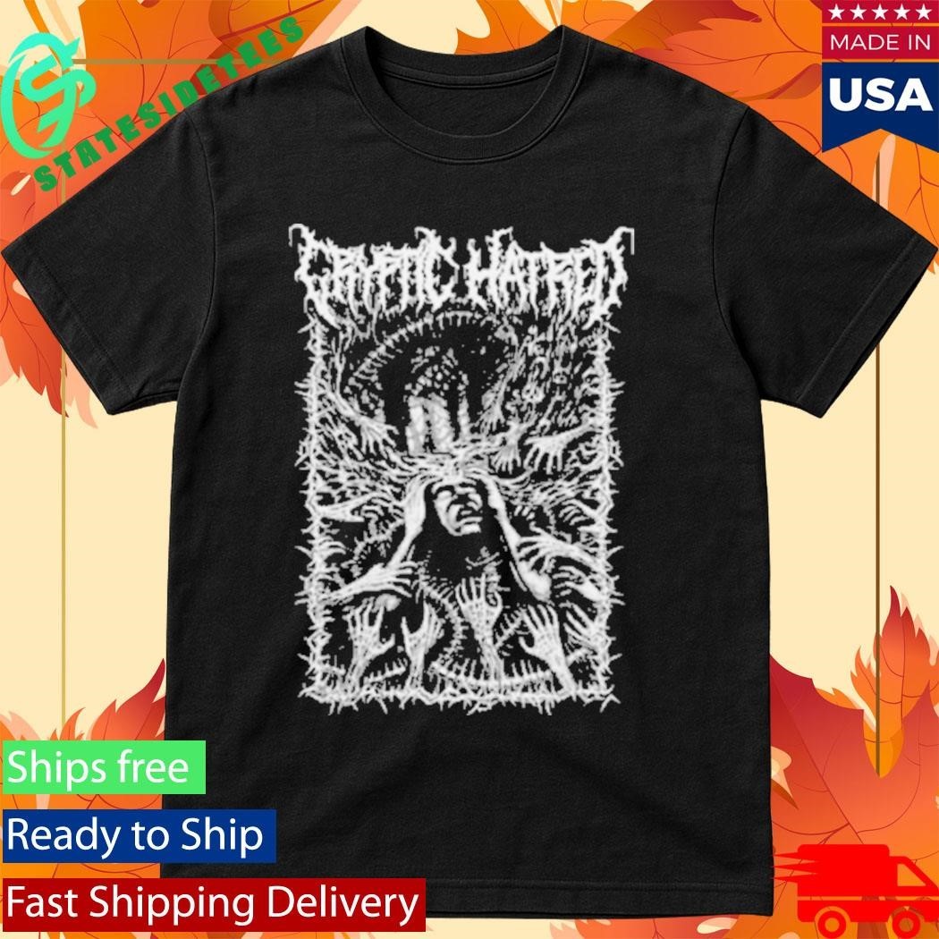 Cryptic Hatred Internal Torment B&W T-Shirt