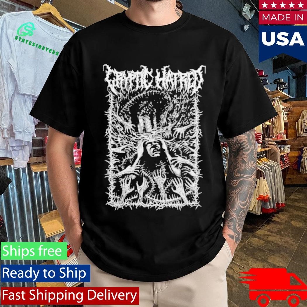 Cryptic Hatred Internal Torment B&W T-Shirt