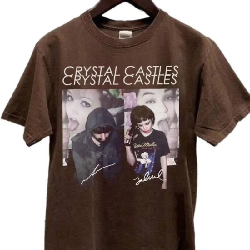 Crystal Graphic Shirt Music 2024 Castles Tshirt Pop Gift Unisex T-Shirt