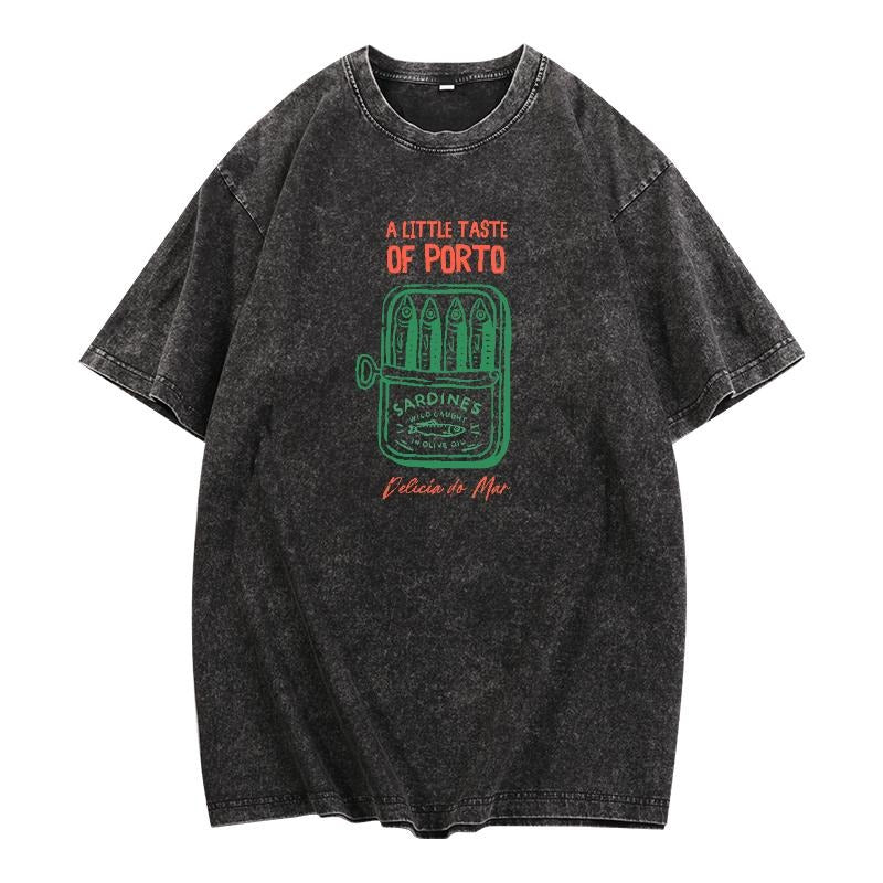 Culinary - Inspired Lightsaber brand - Shirt: Celebrate Porto'WB shield Sardine Delight Pocket monsters WB shield Washed