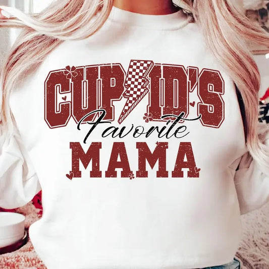 Cupid's Favorite Mama Valentine Shirt, Mama Valentine Shirt, Mom Valentine Tee, Mama Love Shirt, Valentine Gift Mom, Valentines Shirt Gift
