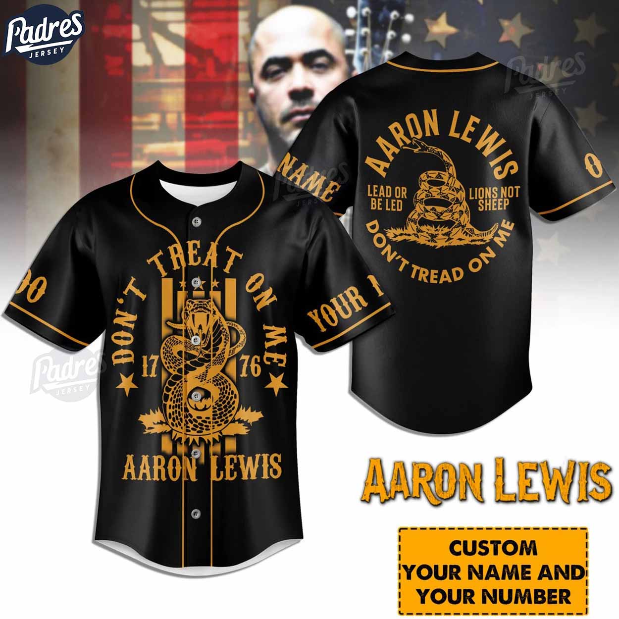 Custom Aaron Lewis Baseball Jersey - Padres Jersey Oasis: Elevate Your Baseball Style Game