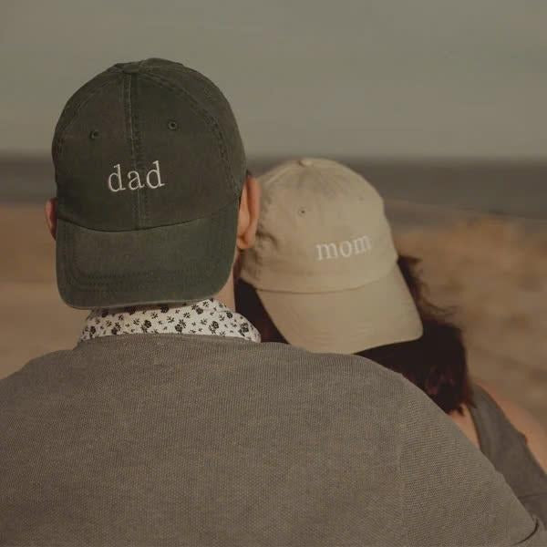 Custom Embroidered Hat, Personalized Date, Matching Vintage Baseball Hat, Gift For New Dad Mom, Pregnancy Announcement, Mothers day gift style 03