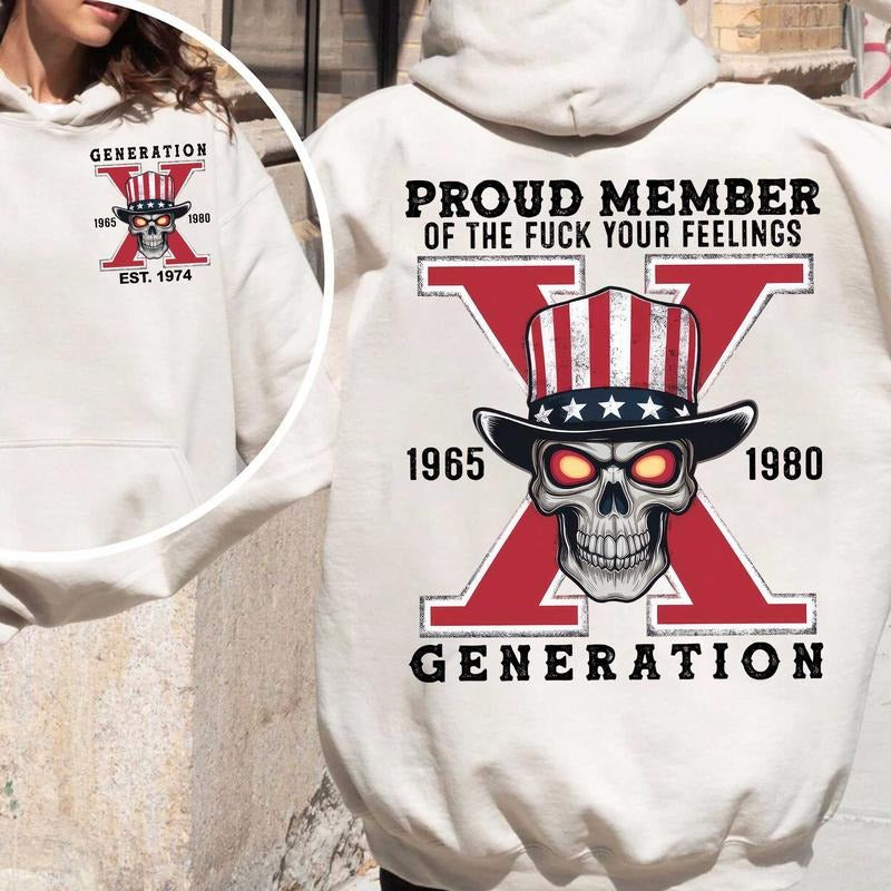 Custom Generation X New Version 3 Shirt, Custom Year Of Birth Shirt,Christmas Gen X TShirt Generation X T Shirt - 100%...