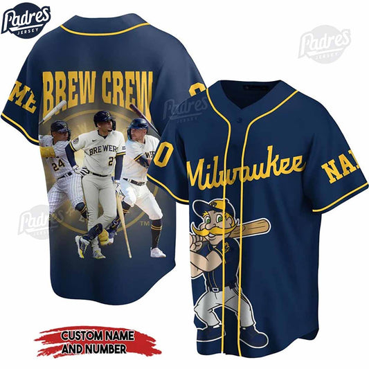 Custom Milwaukee Brewers Baseball Jersey For Lovers - Padres Jersey Oasis: Elevate Your Baseball Style Game