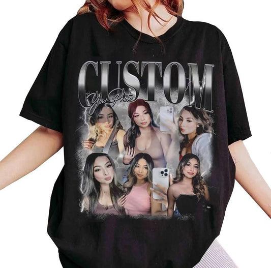 Custom Photo Shirt Top Womenswear
