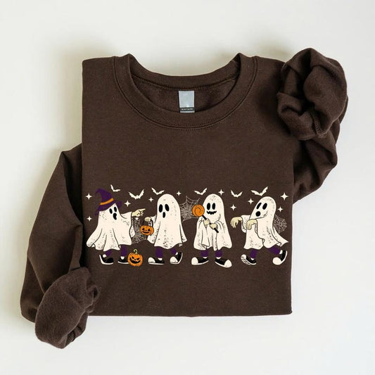 Cute Ghost Halloween Shirt, In The Ghost  Shirt, Retro Spooky Season Shirt, Ghost Halloween Sweater, Halloween Gift