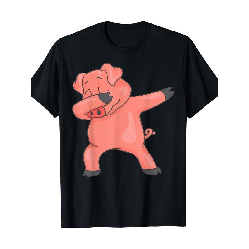 Cute Piggy Lovers Funny Farmer T-Shirt-100%cotton-220g made in usa Hoodie, Sweatshirt | DripVista.com