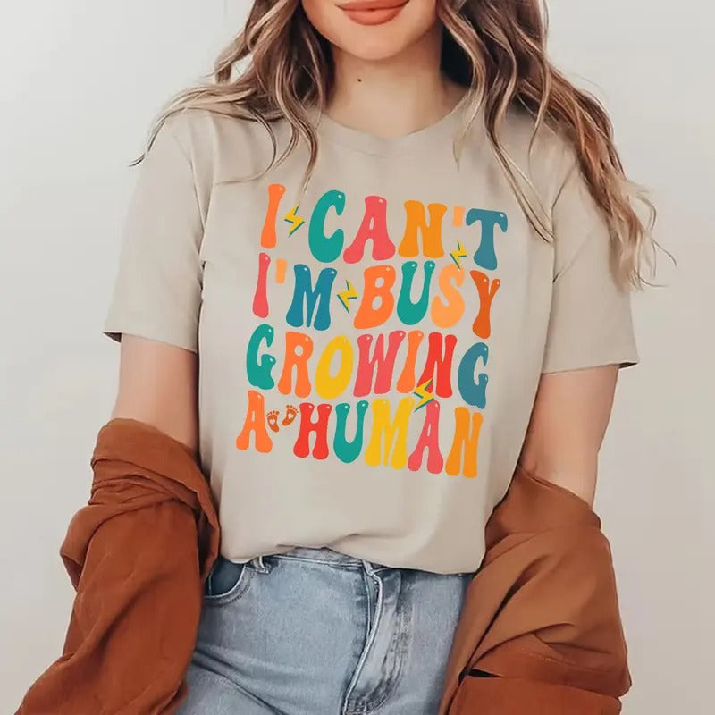 Cute Pregnant T-shirt | Pregnancy Reveal Shirt | Mom-to-Be Gift | Maternity Announcement Tee Hoodie, Sweatshirt