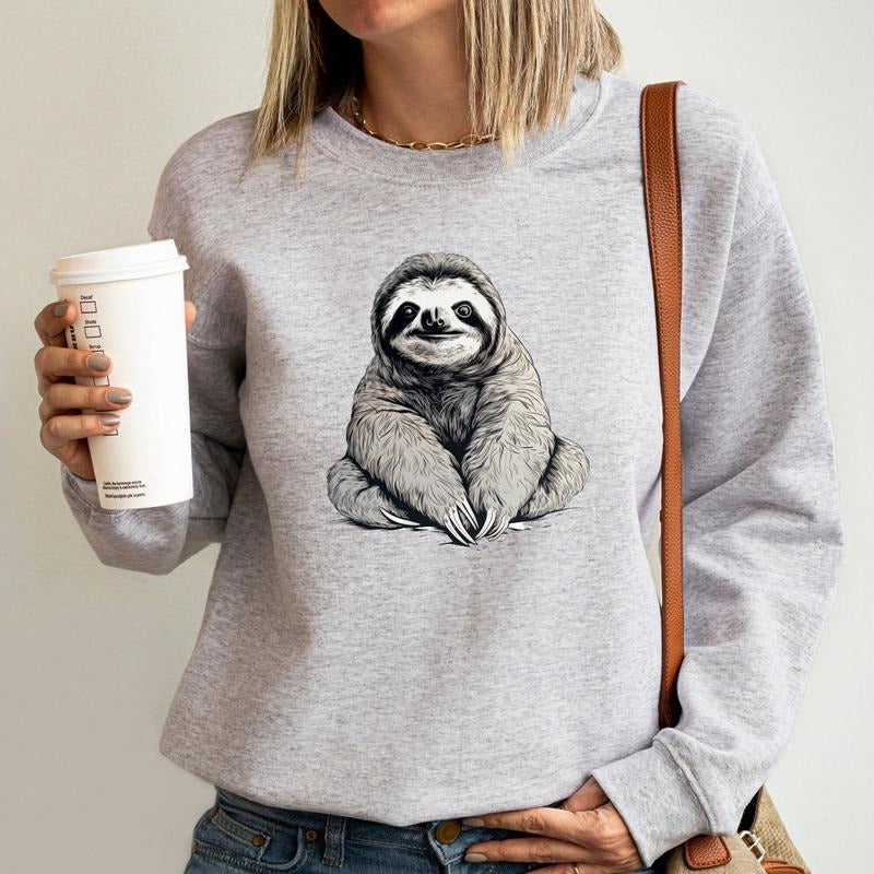 Cute Sloth Sloth Sweatshirt Fun Graphic Sloth Sweatshirt Sloth Gift Gift For Best Friend  sweater T-Shirts, Hoodie