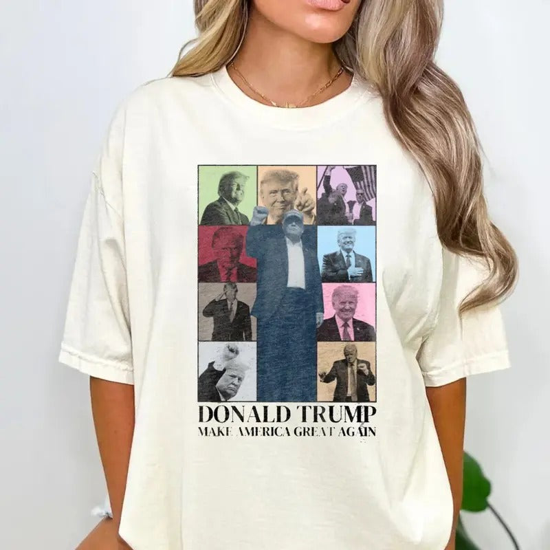 D0.Nald Trum Shirt, Trum Tour Style Shirt, Trum 2024, Election Shirt For Trum Supporter, Make America Great Again, Unisex Short Sleeve Tee Shirt, Casual Clothing