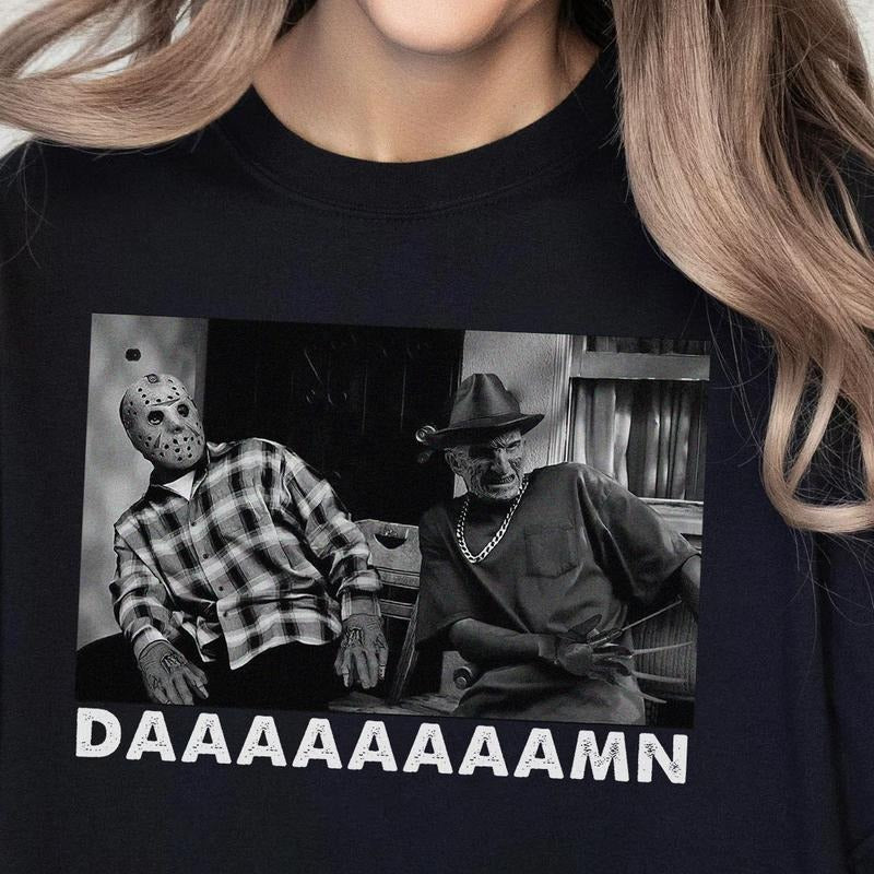 DAAAAAAAAAAAAAAAAAMN  Halloween Funny Shirt Friends Halloween Team TShirt Halloween Tee Hoodie, Sweatshirt | DripVista.com