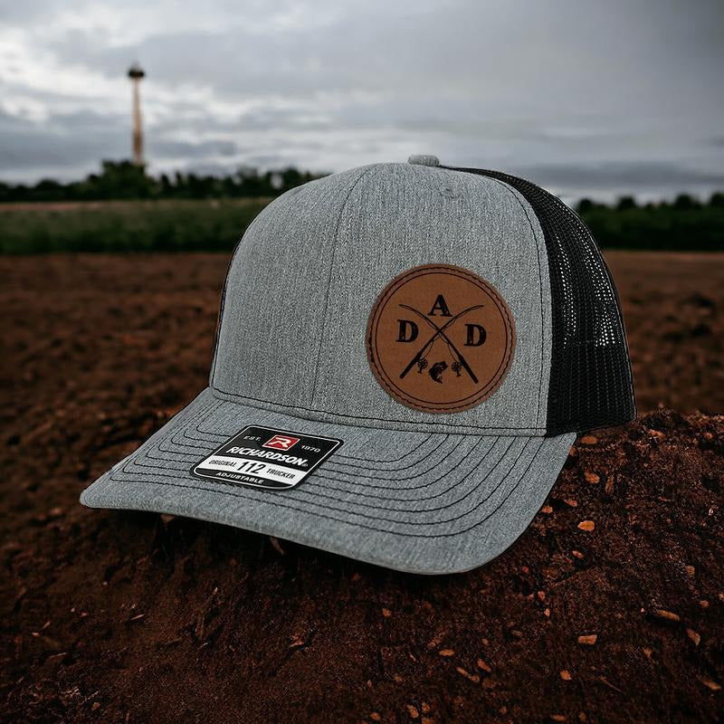 DAD Crossing Wand Leather Patch Richardson Hat T-Shirts, Hoodie, Sweatshirt | DripVista.com