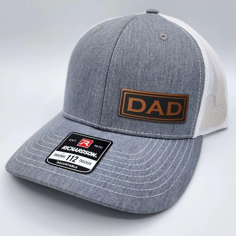 DAD Leather Patch Richardson Hat T-Shirts, Hoodie, Sweatshirt | DripVista.com