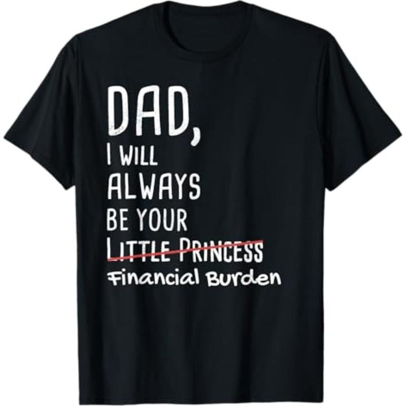DAD, Swoosh Will Always Be Your Financial Burden Funny T-Shirt T-Shirt Graphic Menswear Hoodie, Sweatshirt | DripVista.com