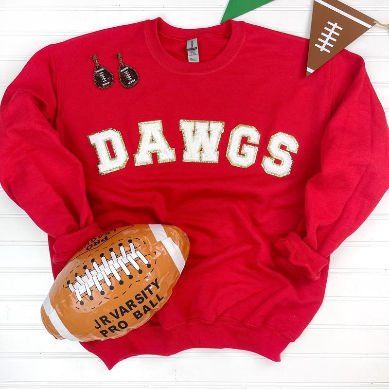 DAWGS Patch Sweatshirt *Final Sale* T-Shirts, Hoodie | DripVista.com