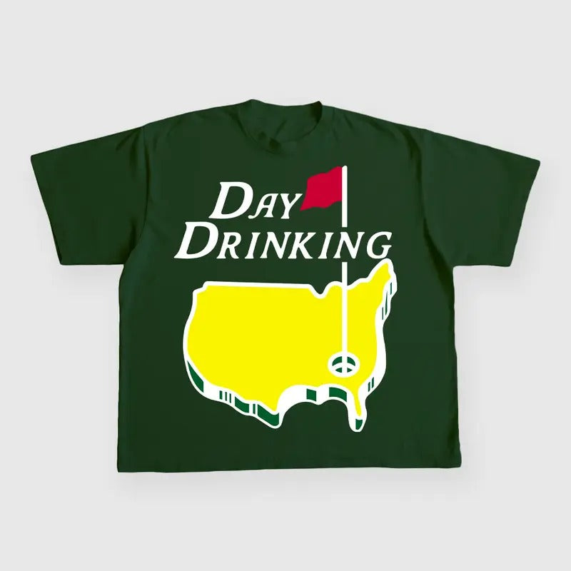 DAY DRINKING CUSTOM PRINTED T-SHIRT Hoodie, Sweatshirt | DripVista.com