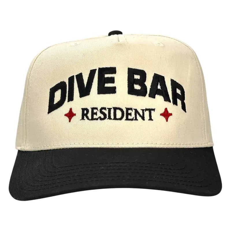 DIVE BAR RESIDENT HAT Custom Embroidered T-Shirts, Hoodie, Sweatshirt | DripVista.com