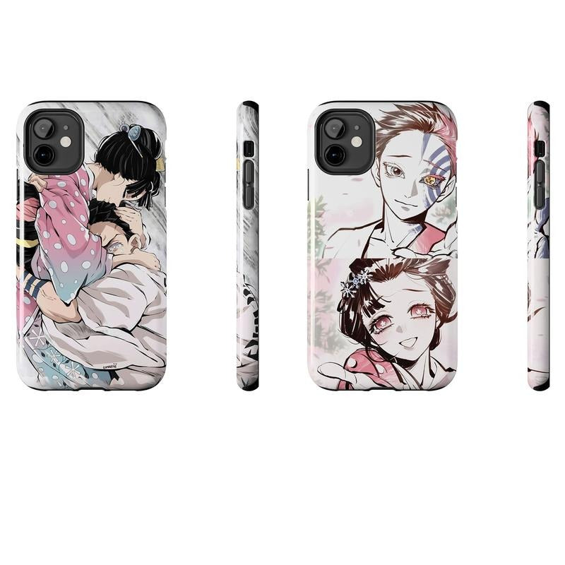 DM Hakuji And Koyuki Couple Phone Case, Gift For Otaku, Gift for Anime Lovers, Cartoon Phone Case