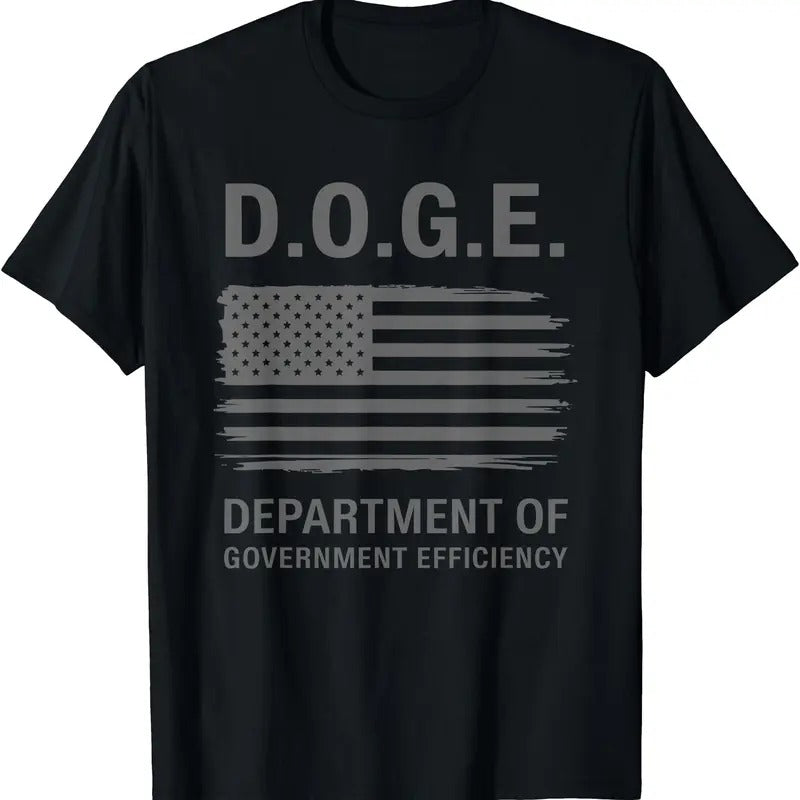 DOGE Department of Government Efficiency T-Shirt | Unisex cotton tee Gifts, Crewneck Hoodie, Sweatshirt | DripVista.com