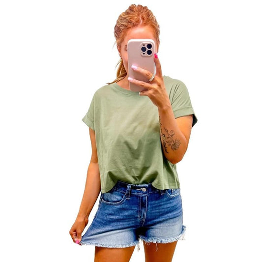 DOORBUSTER - Bring The Attention Denim Shorts