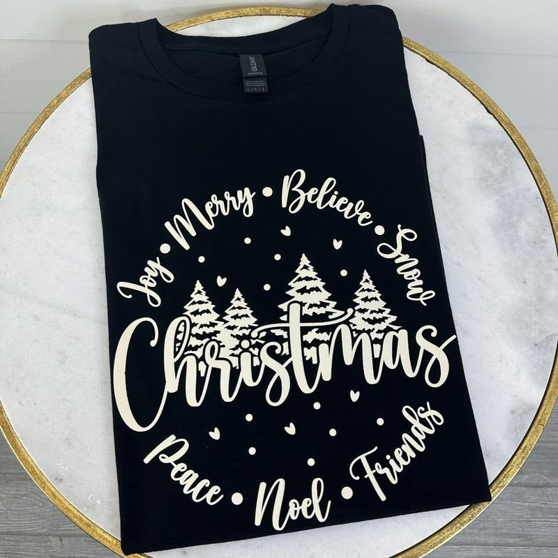 DOORBUSTER - Circle Of Christmas Cheer T-Shirt *Final Sale*