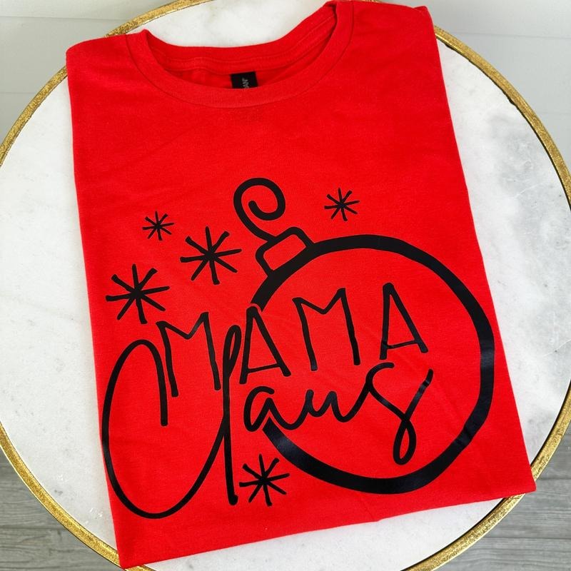 DOORBUSTER - Mama Claus Ornament T-Shirt *Final Sale* Hoodie, Sweatshirt | DripVista.com