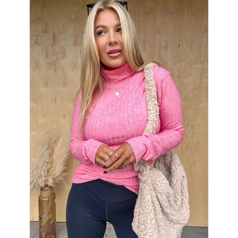 DOORBUSTER - Staying Unbothered Viva Magenta Top