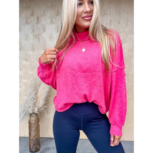 DOORBUSTER - Timeless Treasures Viva Magenta Top