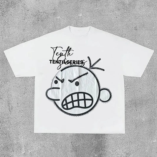 DOUBLE SIDE NO SQUARES TEE