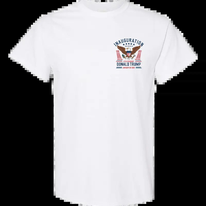 DT Inauguration Shirt With 16oz Glass Hoodie, Sweatshirt | DripVista.com