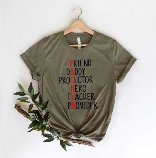 Dad Definition T Shirt Hoodie Sweater,Father Friend Daddy Hero Teacher Provider Shirt,New Dad Shirt,Dad Shirt,Daddy Shirt,Father's Day Shirt,Best Dad shirt